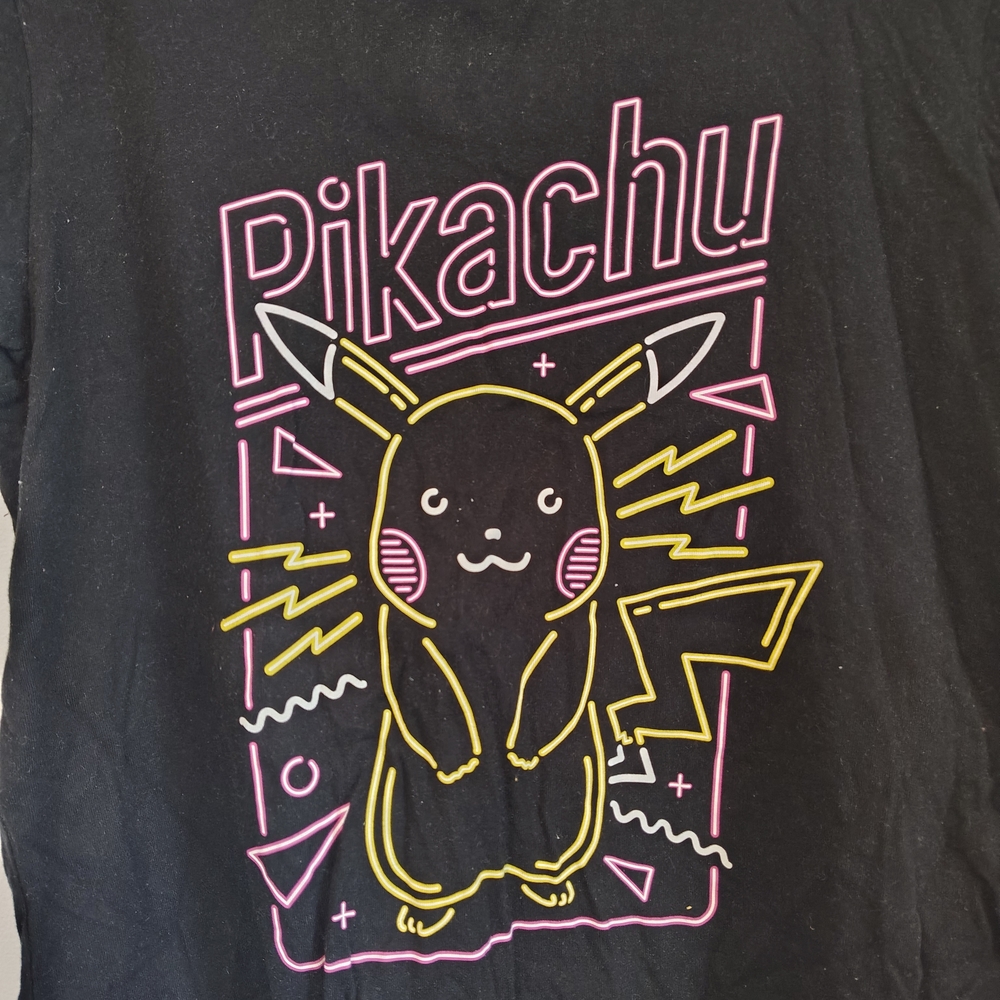 Uniqlo Black Pikachu Graphic Tee